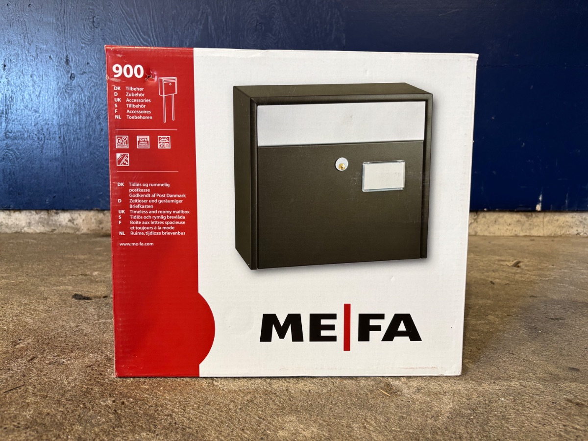 MEFA postkasse uden lås Hvid - Billede 2