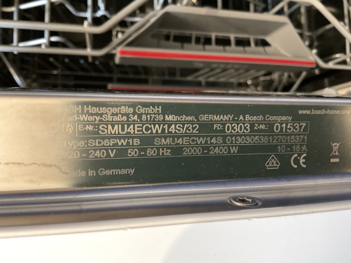 Bosch opvaskemaskine - Billede 4