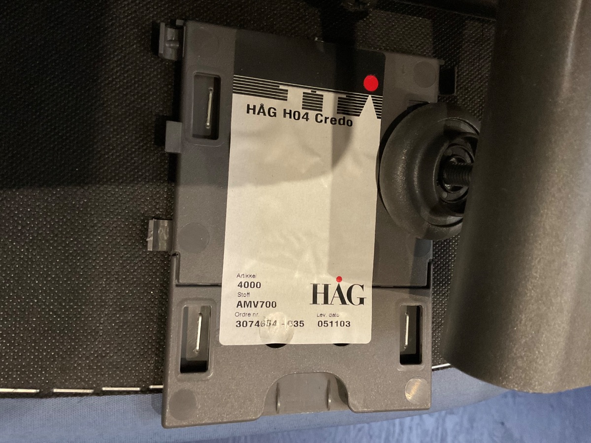 HÅG Laboratoriestol - Billede 2