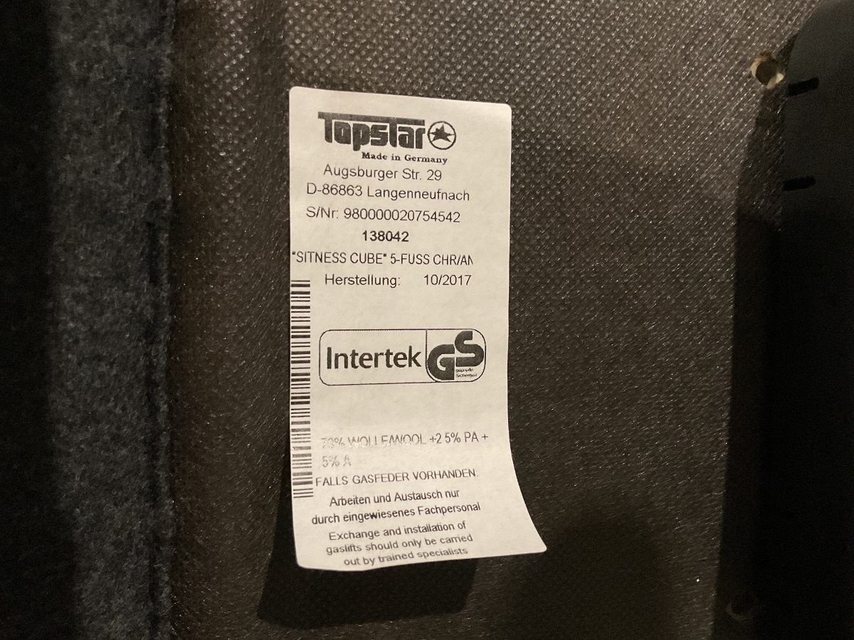 Topstar kontorstol - Billede 2