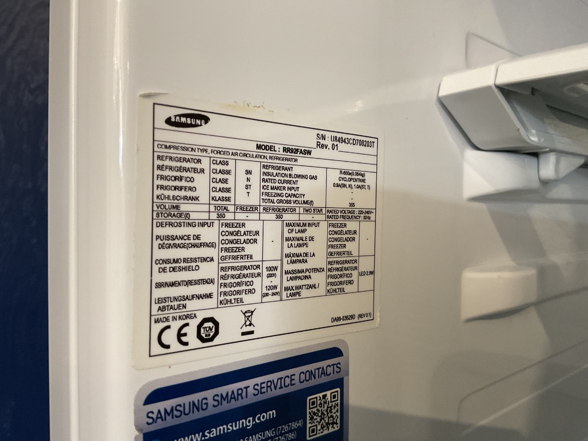 Samsung Køleskab - Billede 5