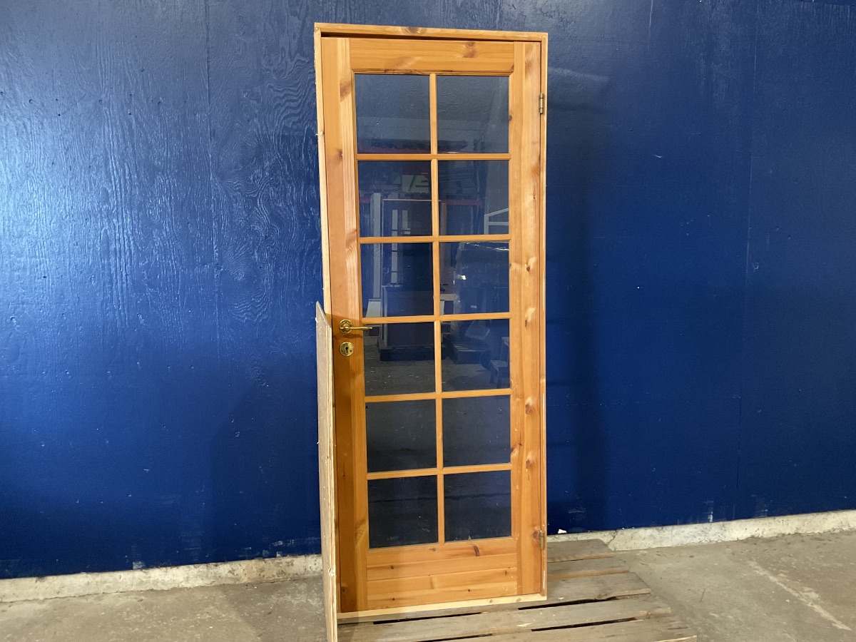 Indvendig dør med glas - Billede 2