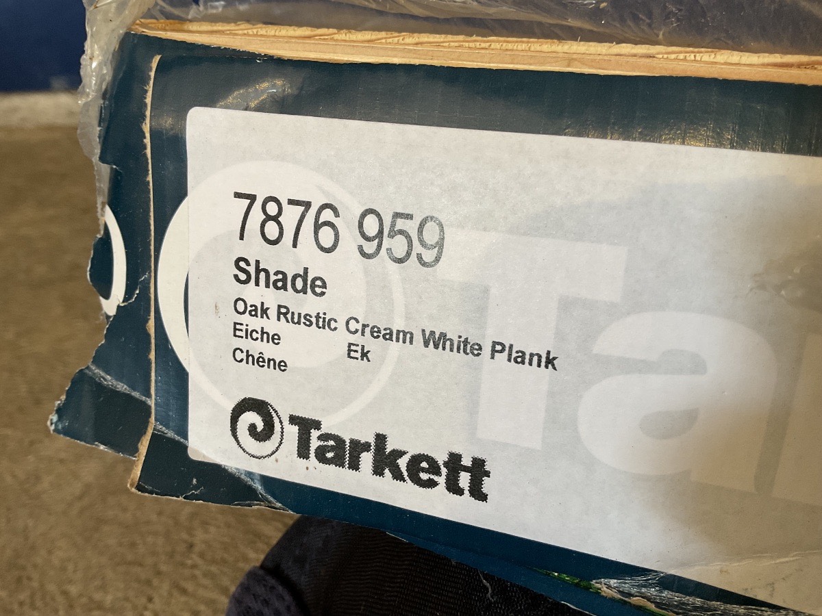 Tarkett Oak Rustic Cream White Plank - Billede 6