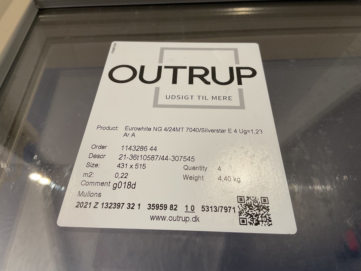 Outrup Dannebrogsvindue - Billede 4