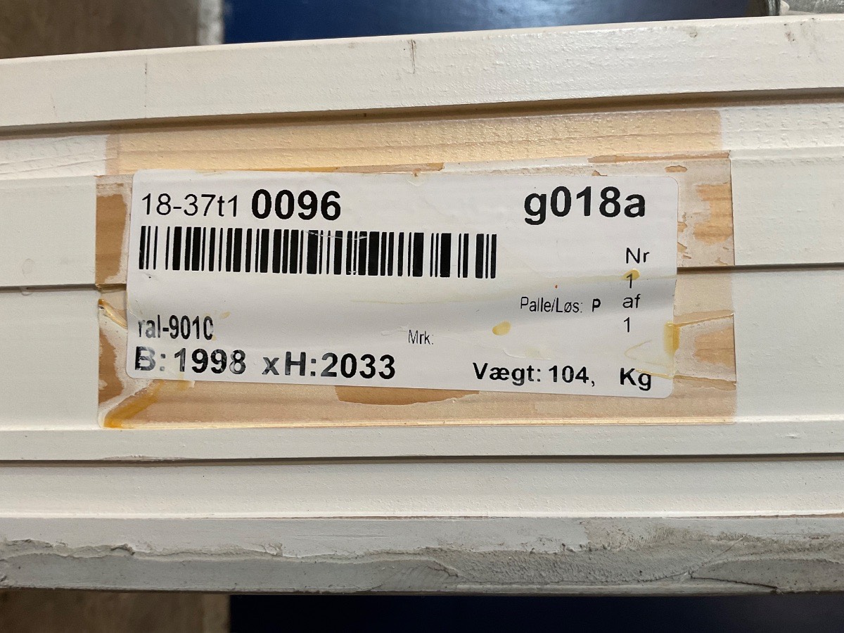 Dobbelt Terrassedør - Billede 3
