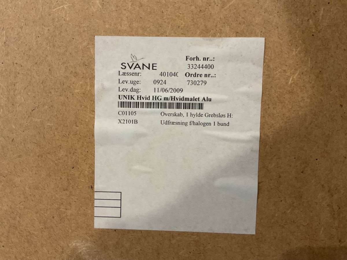 Svane køkkenet Overskab - Billede 4