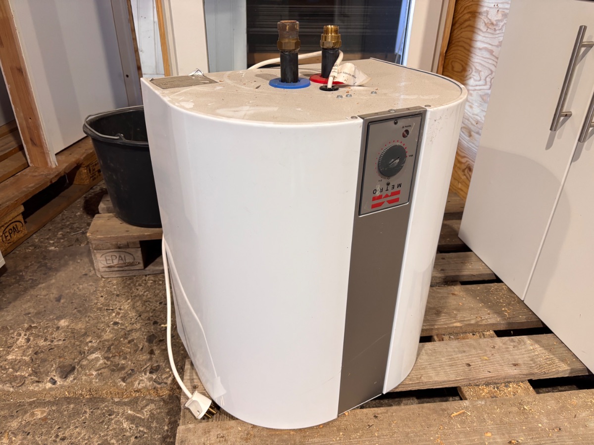 Metrotherm vandvarmer 30 liter på el