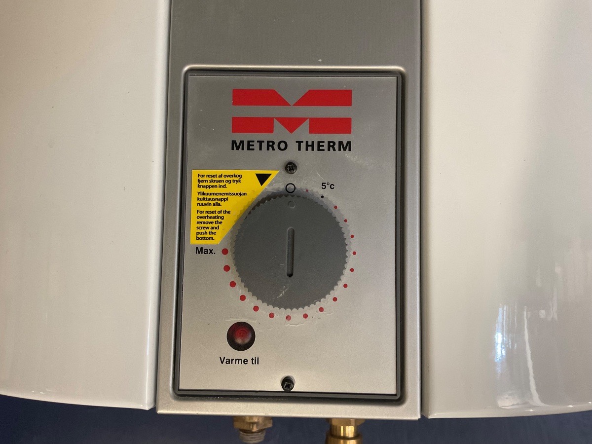 Metro Therm El-vandvarmer 30 liter, model 907 - Billede 3