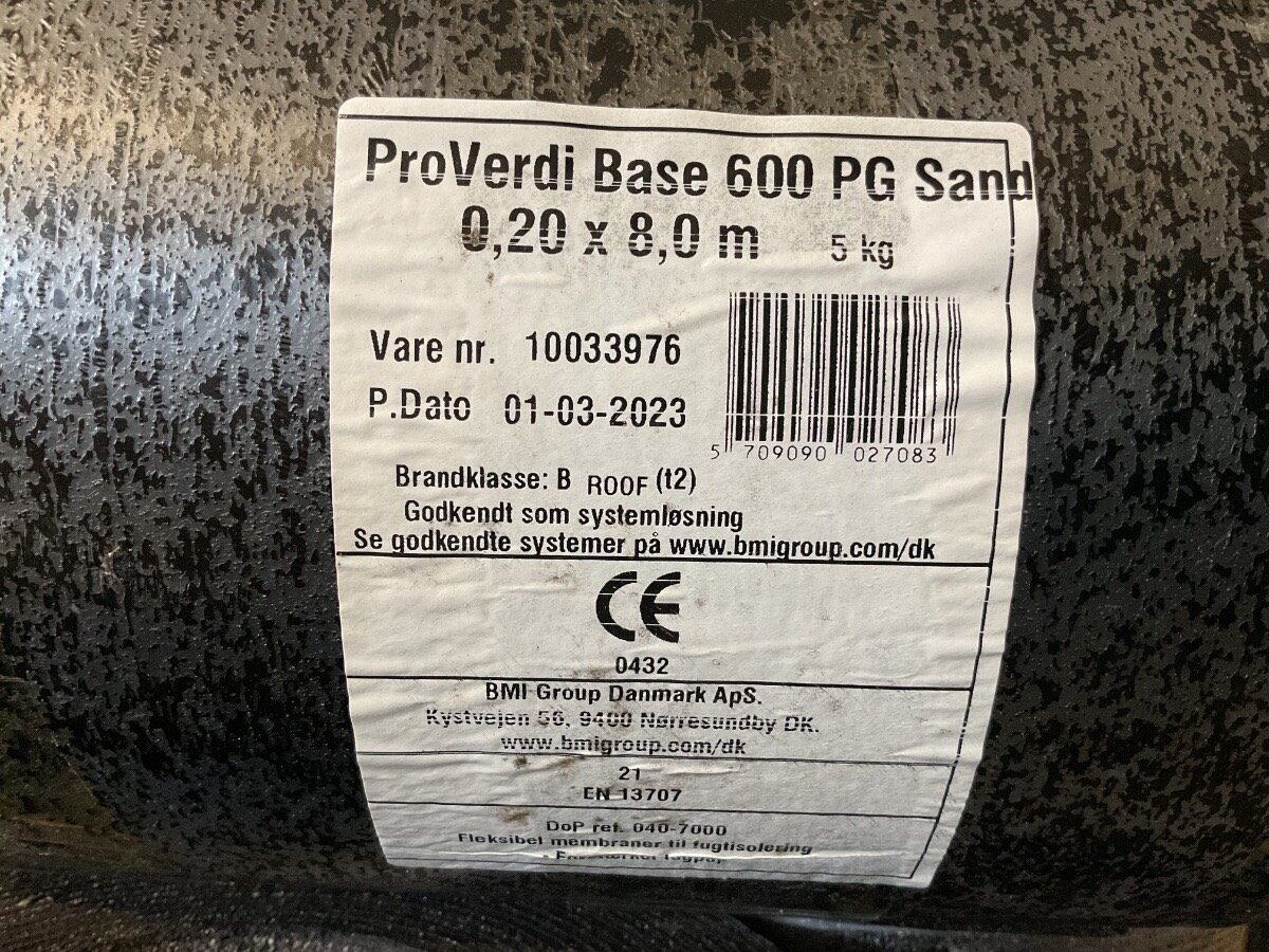 Icopal Pro Verdi Base 600 PG Sand - Billede 2