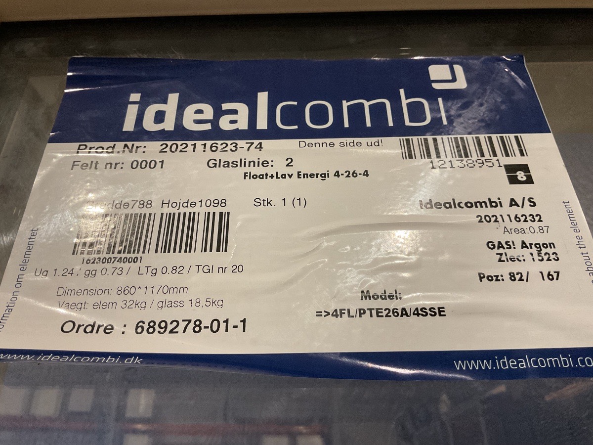 Idealcombi Vindue - Billede 3