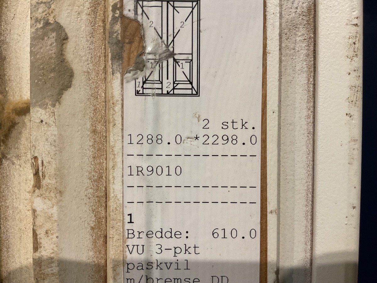 Storke Dobbelt Terrassedør - Billede 3
