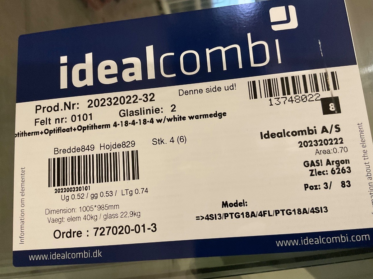 Idealcombi Vindue - Billede 3