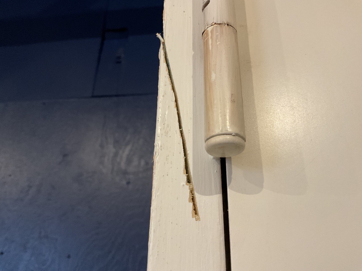 Indvendig dør m. Sikkerhedsglas - Billede 3