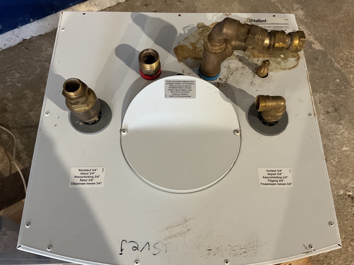 Vaillant Gasfyr + Vaillant Vandbeholder 60 Liter - Billede 8