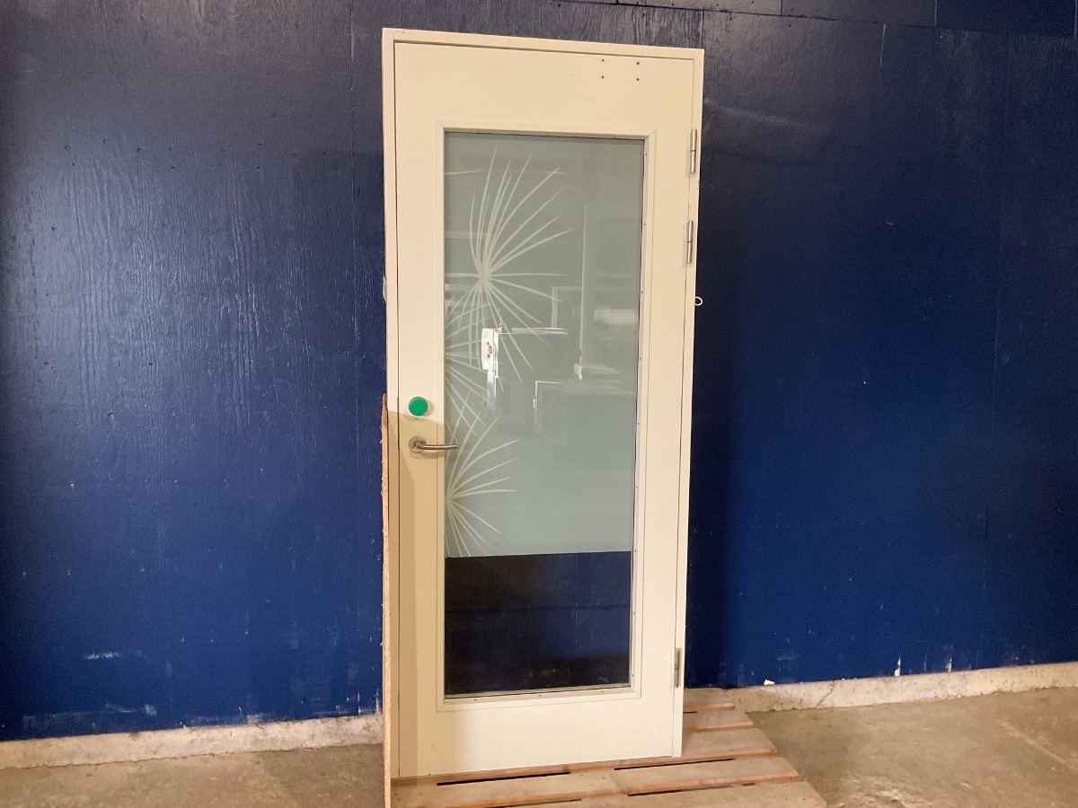 Lyddør dB35 m. Glas - Billede 2