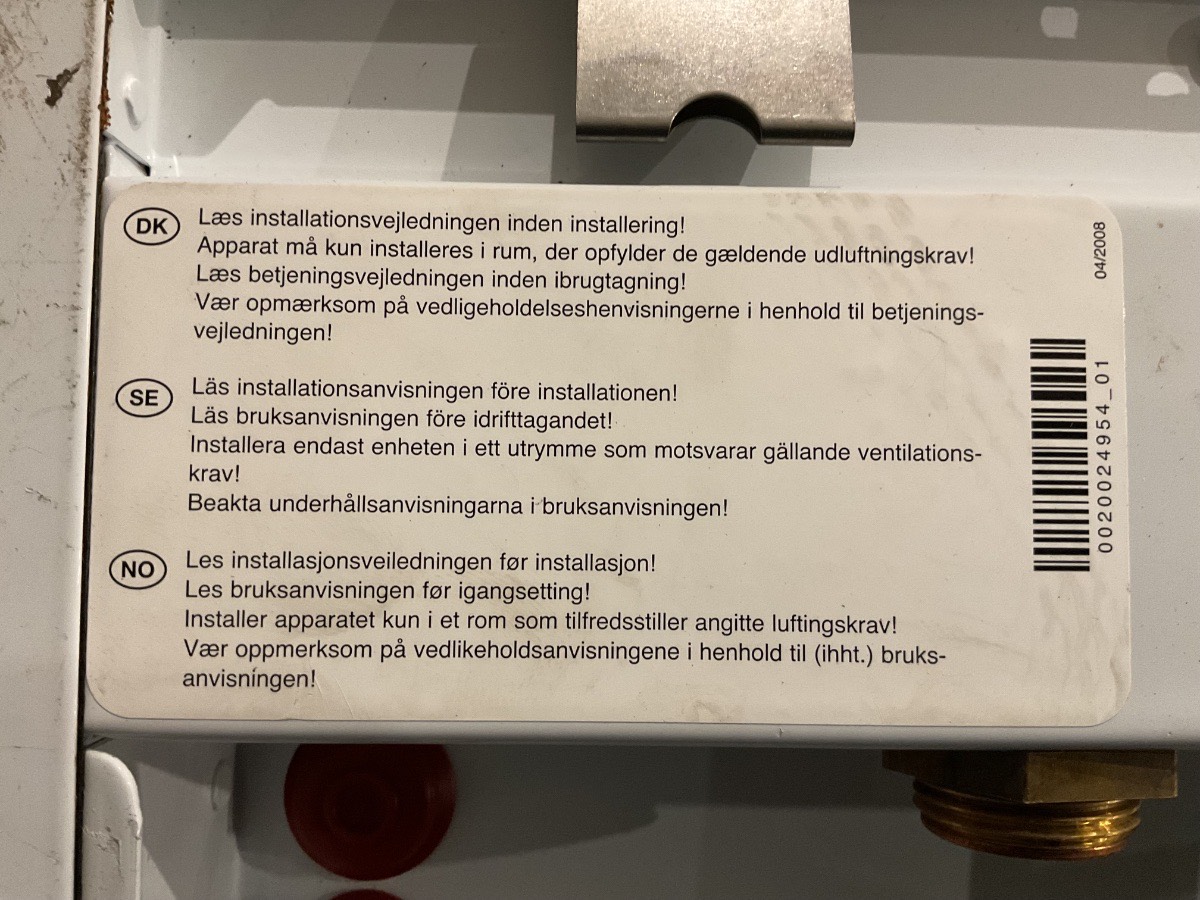 Valliant EcoTec pro Gasfyr - Billede 6