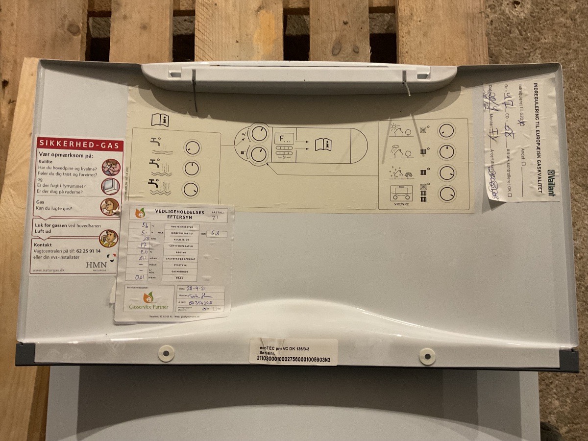 Valliant EcoTec pro Gasfyr - Billede 4