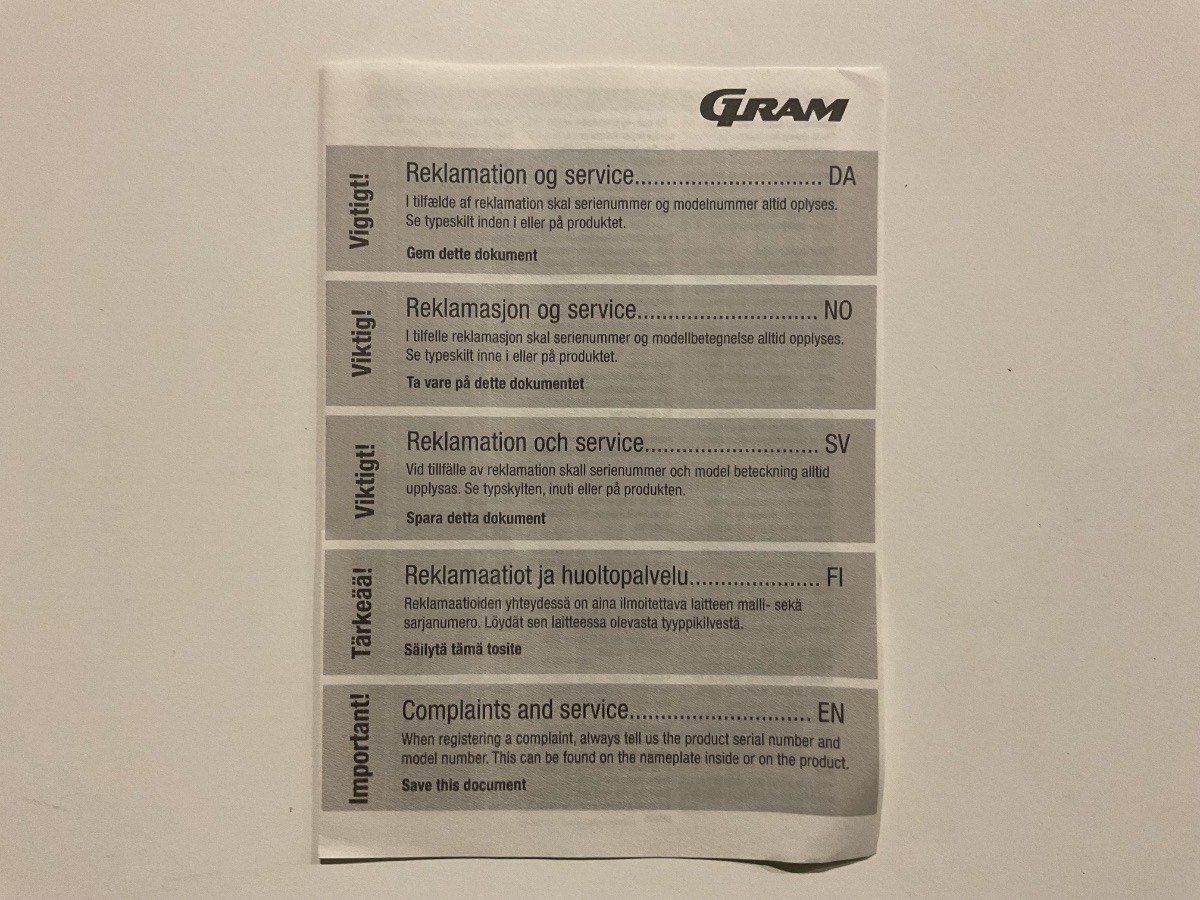 Gram Indbygningskøleskab Ksi401754/1 - Billede 6