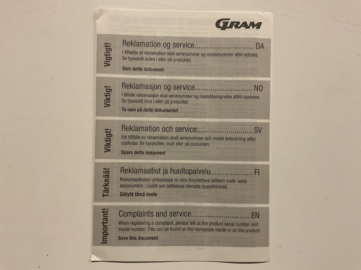 Gram Indbygningskøleskab Ksi401754/1 - Billede 6
