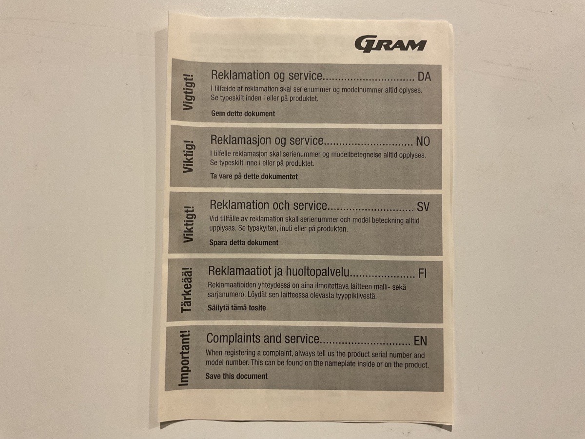Gram Opvaskemaskine - Billede 6