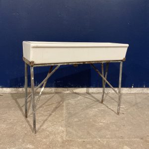 Vask med stålstel