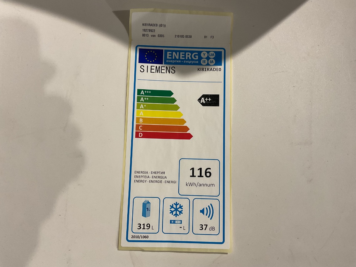 Siemens Indbygningskøleskab KI81RADE0 - Billede 4