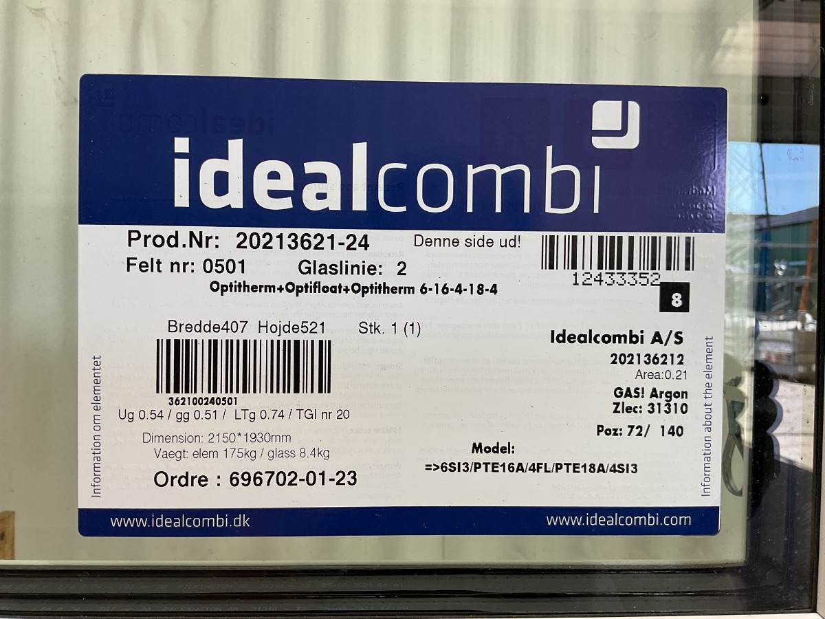 Idealcombi Vinduesparti - Billede 4