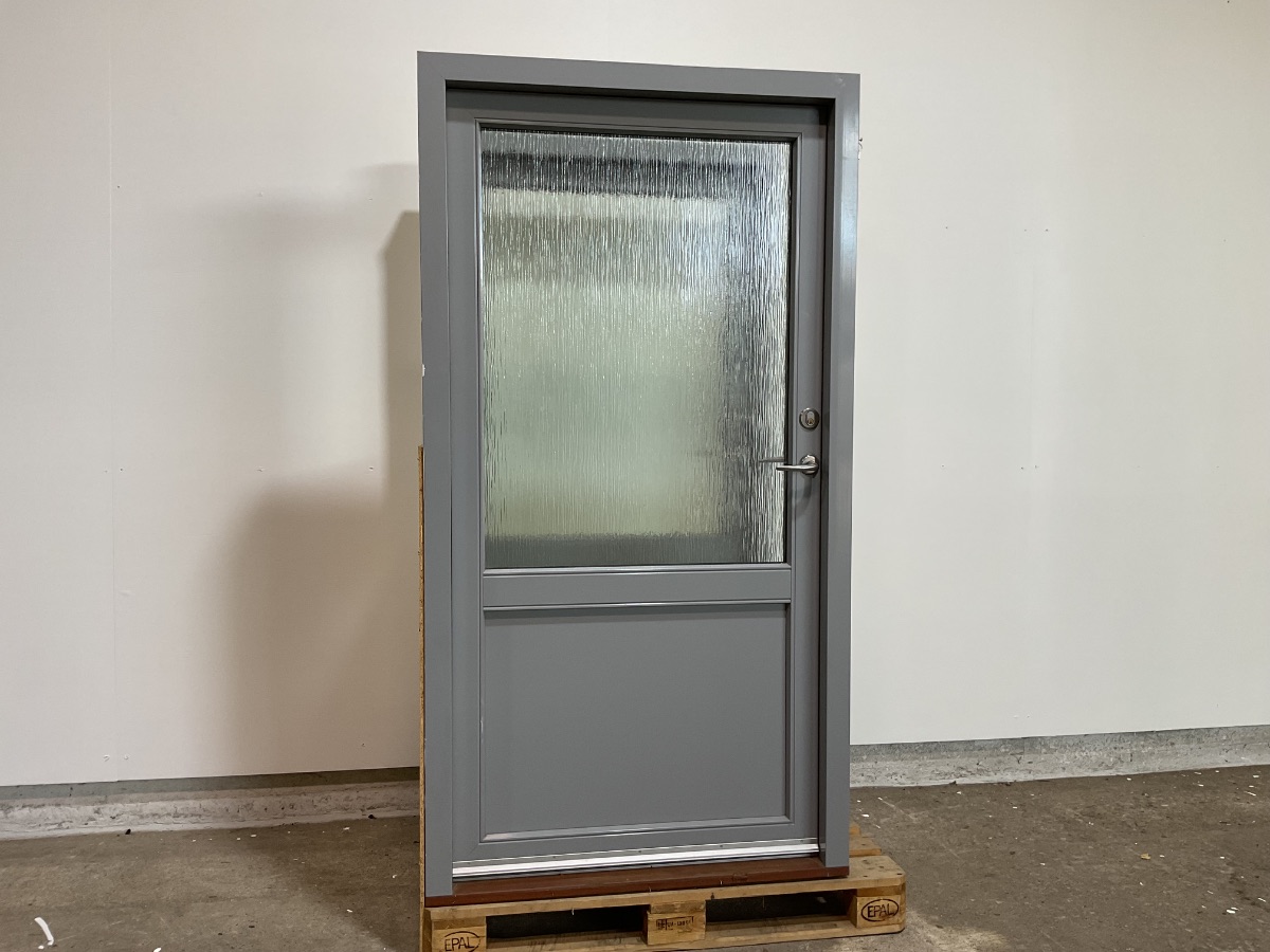 Idealcombi Yderdør - Frosset Glas