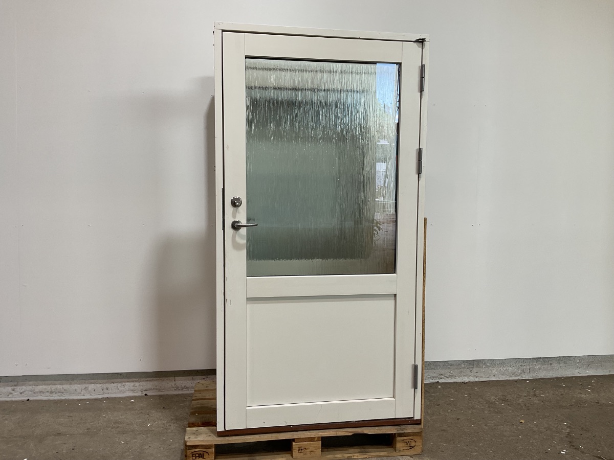 Idealcombi Yderdør - Frosset Glas - Billede 2