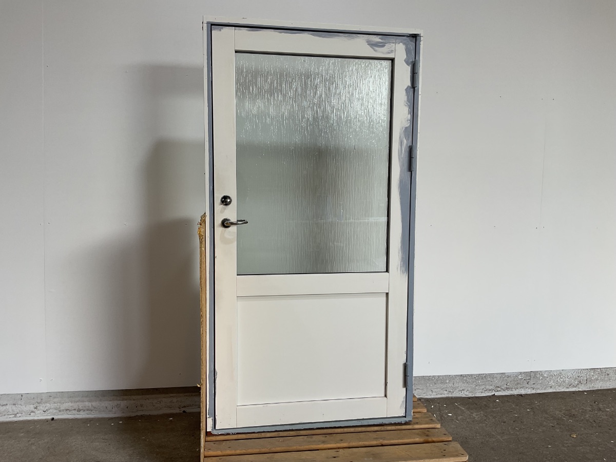 Idealcombi Yderdør - Frosset Glas - Billede 2