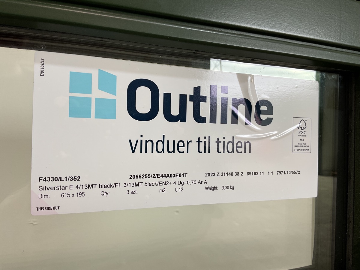 Outline Dannebrogsvindue - Billede 3