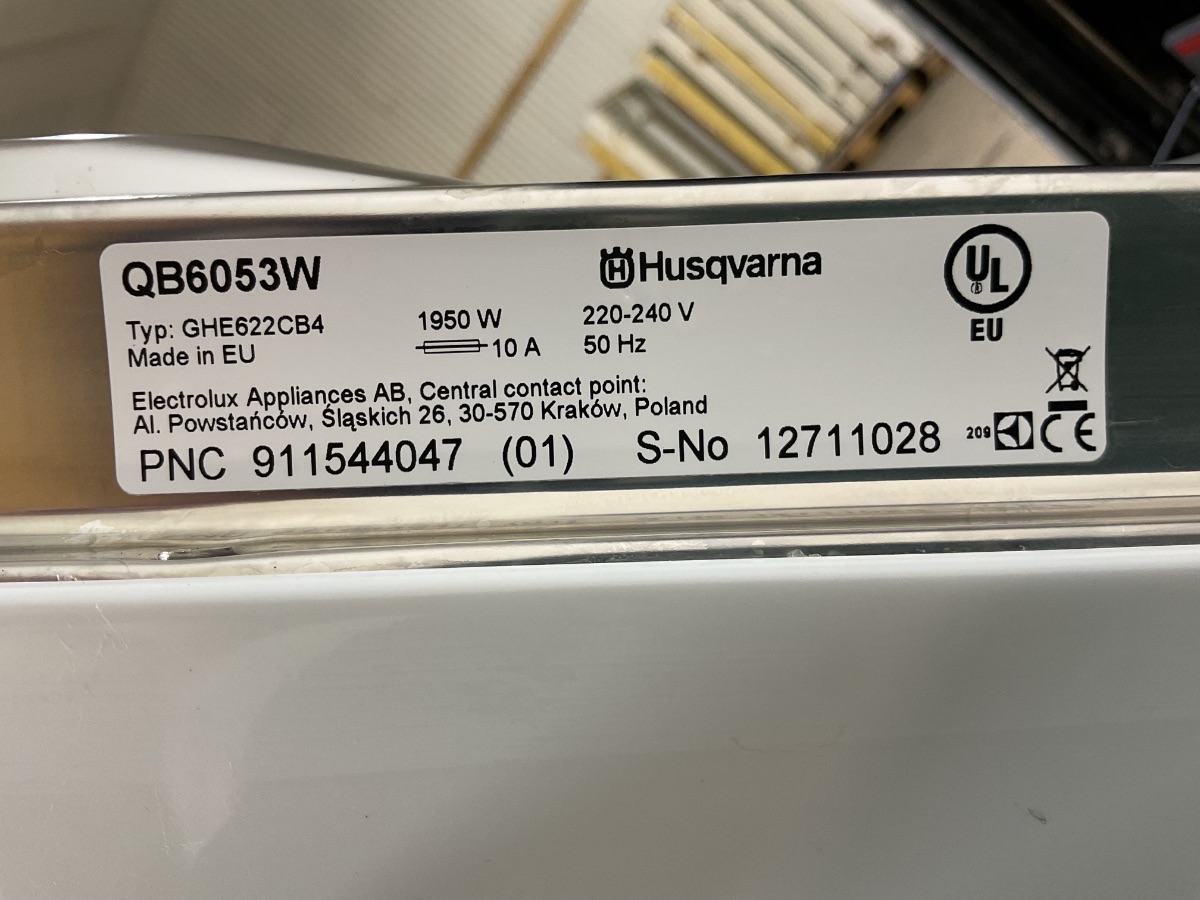 Husqvarna Opvaskemaskine - Billede 5