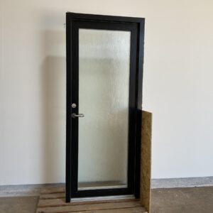 Velfac Yderdør - Frosset Glas