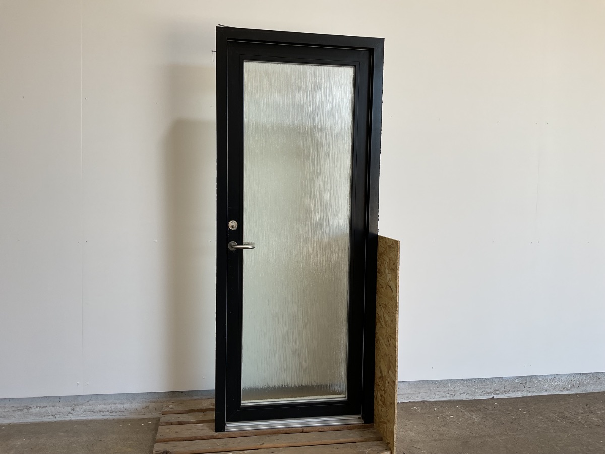 Velfac Yderdør - Frosset Glas