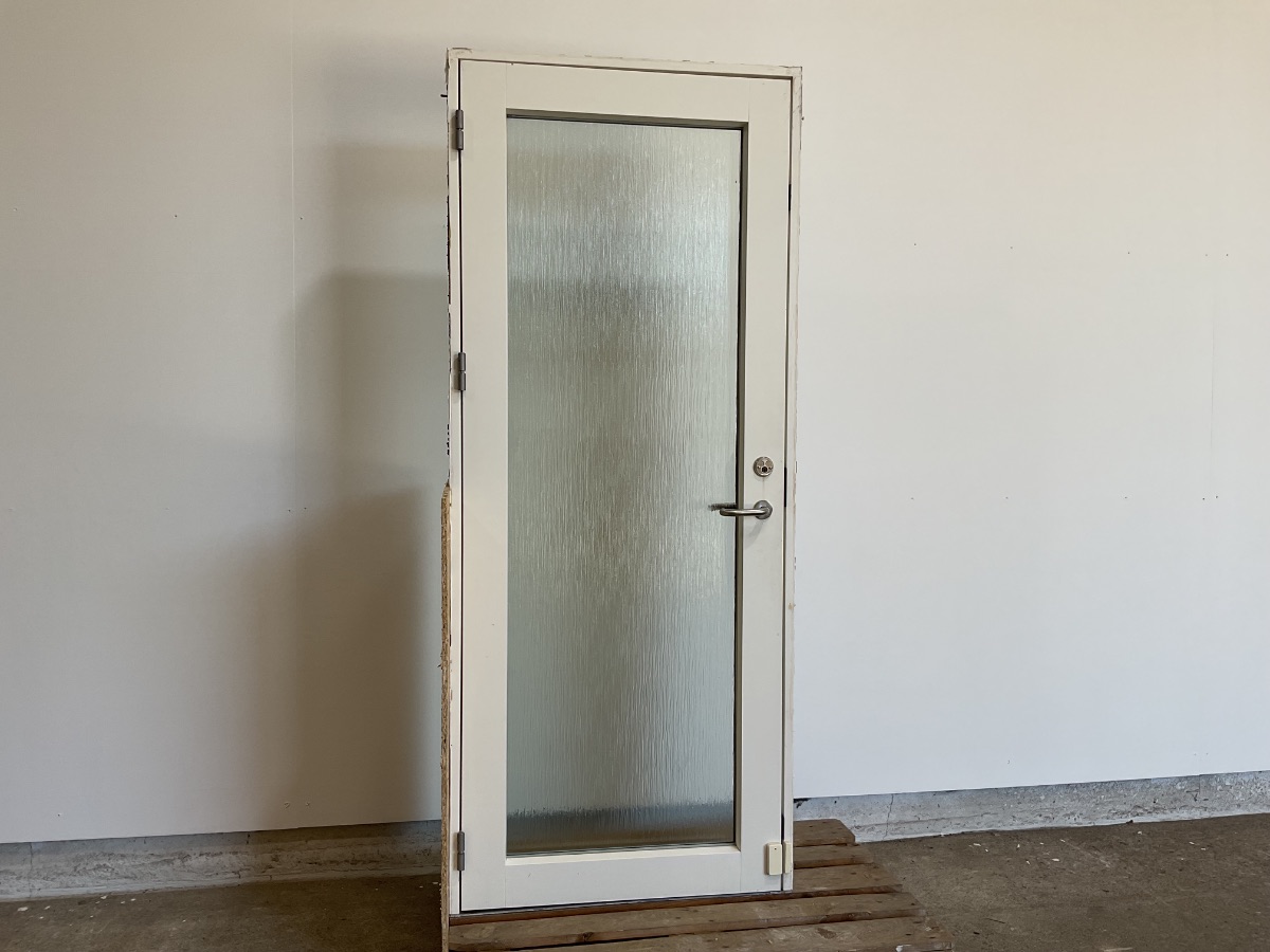 Velfac Yderdør - Frosset Glas - Billede 2