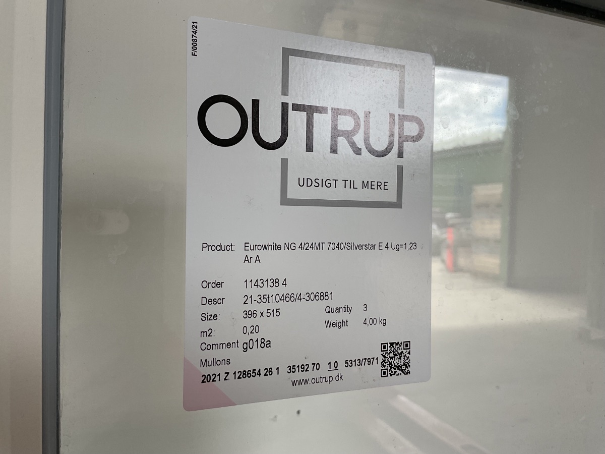 Outrup Dannebrogsvindue m. Redning - Billede 6