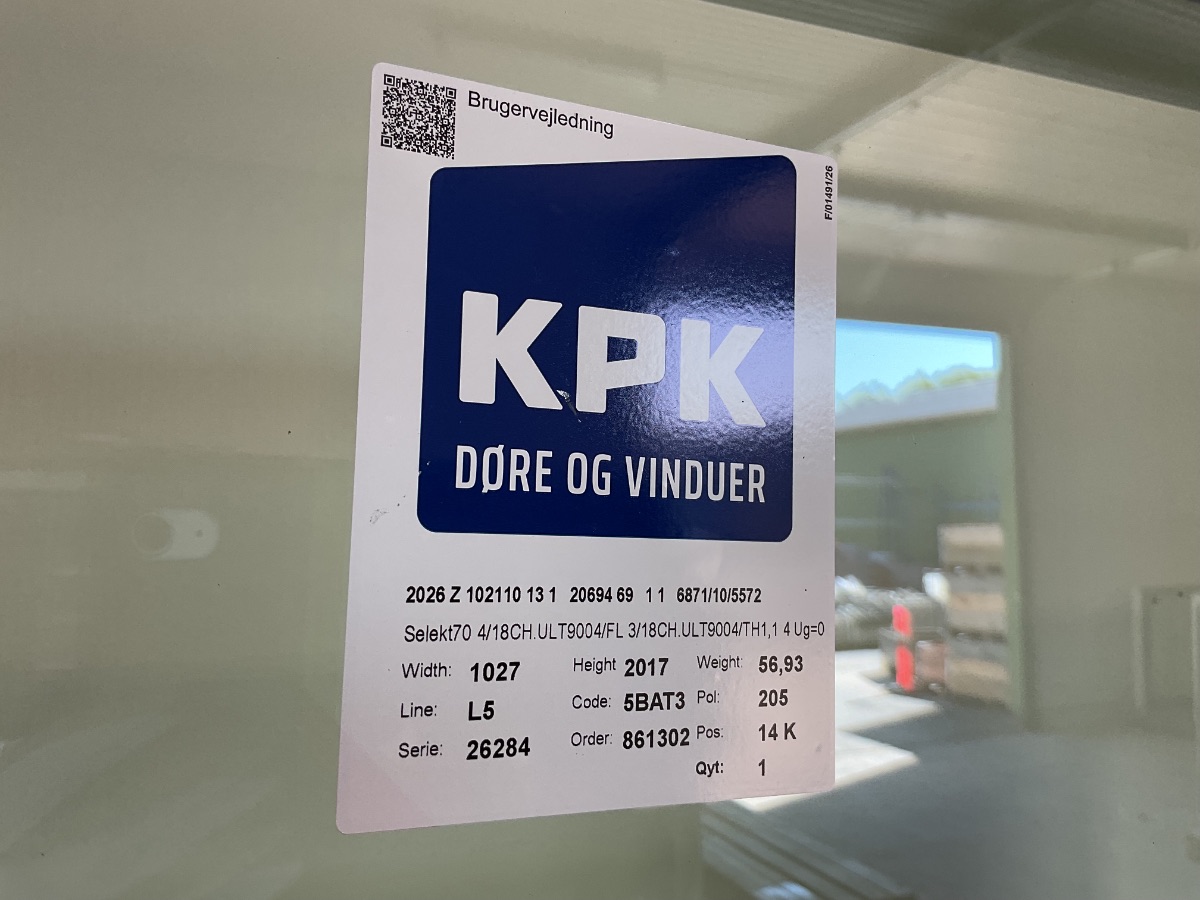 Kpk Vindue - Billede 3