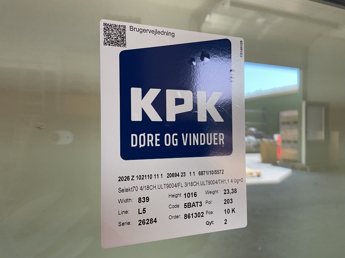 Kpk Vinduesparti - Dreje/Kip - Billede 5