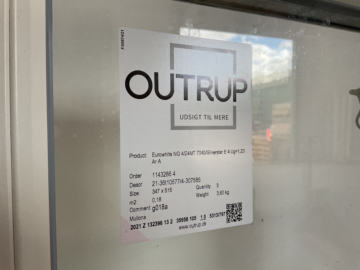 Outrup Dannebrogsvindue m. Redning - Billede 5