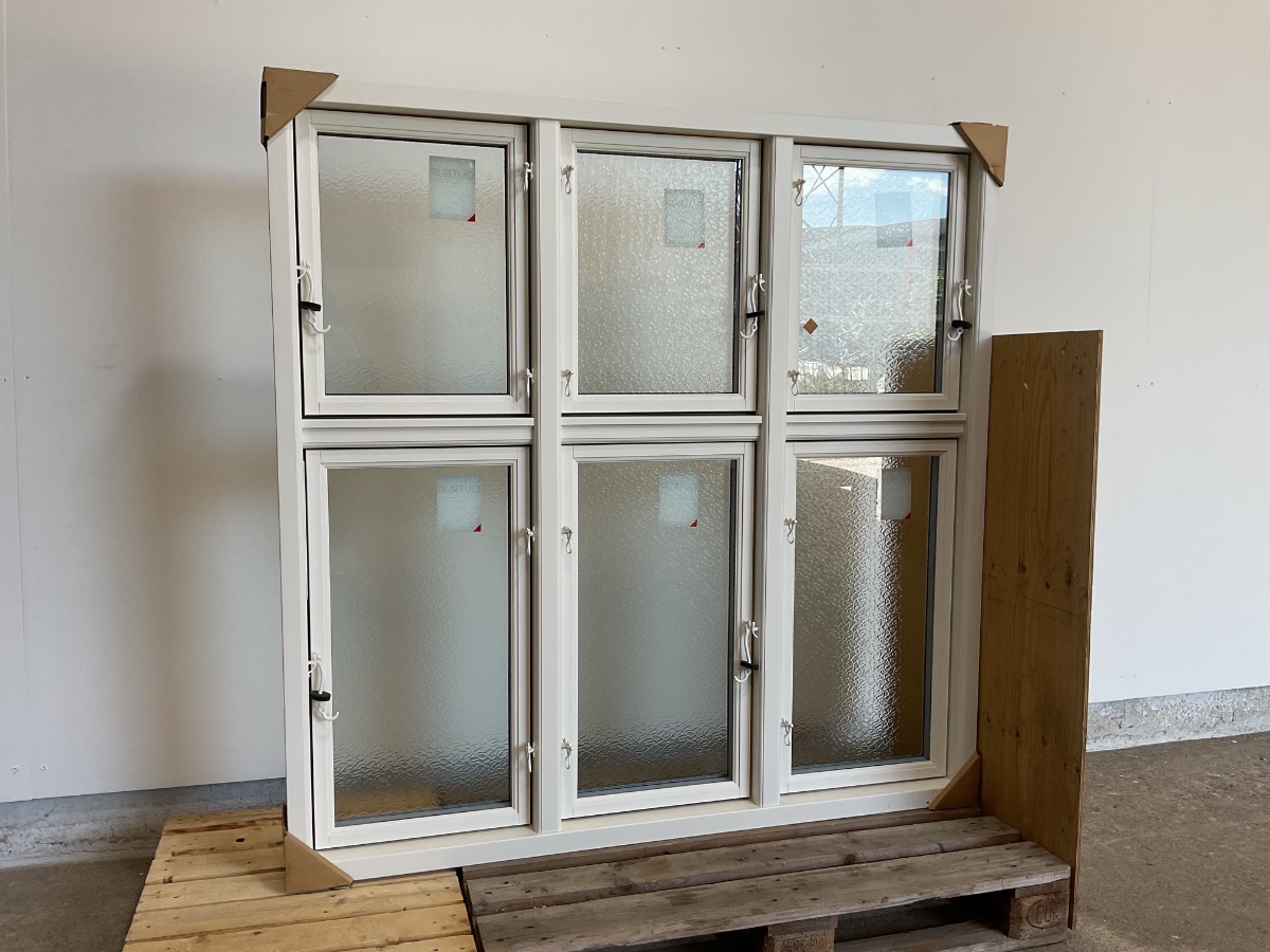 Outrup Dannebrogsvindue - Frostet Glas - Billede 2