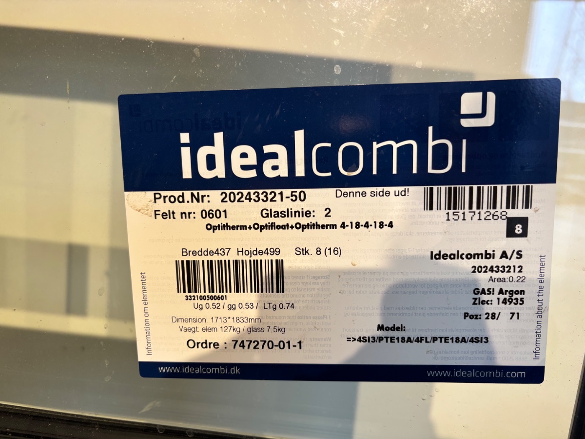 IdealCombi vinduesparti - Billede 2